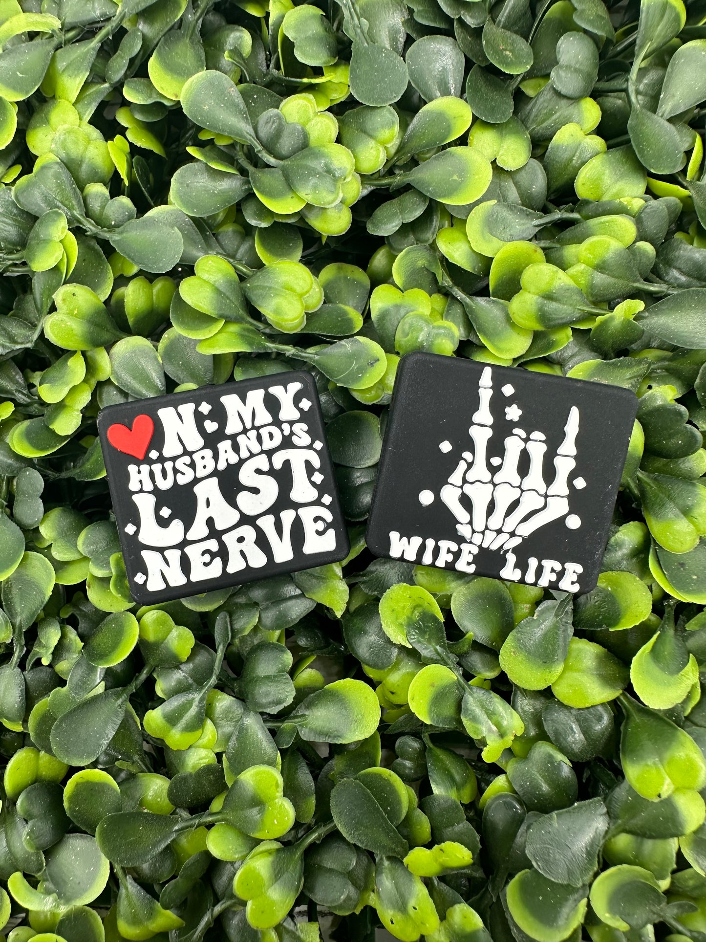 Wife Life Silicone Focal Bead