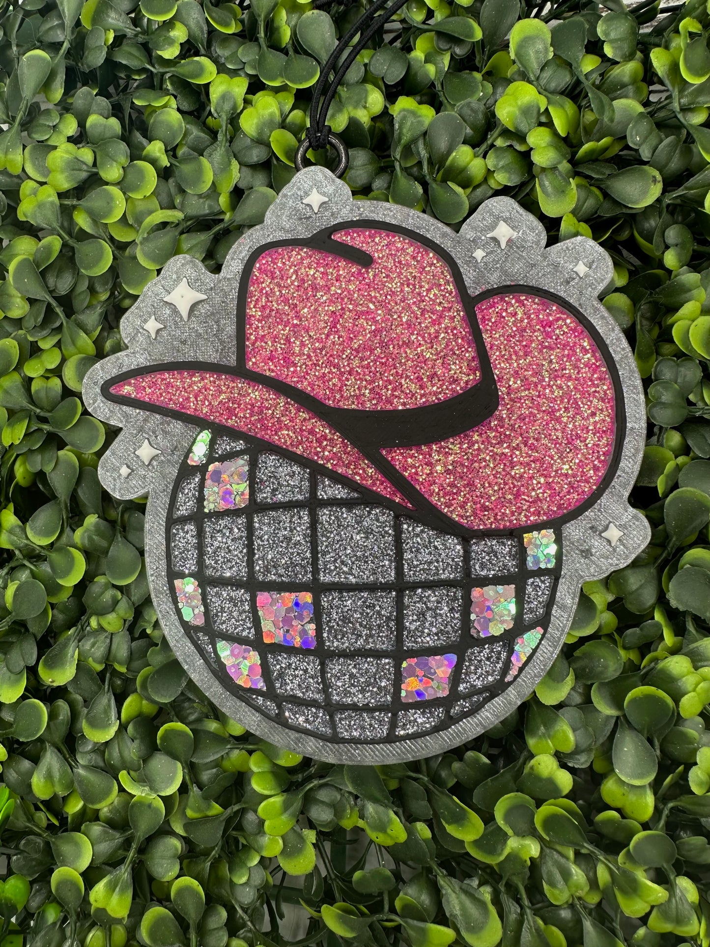 Disco Cowboy Car Freshie
