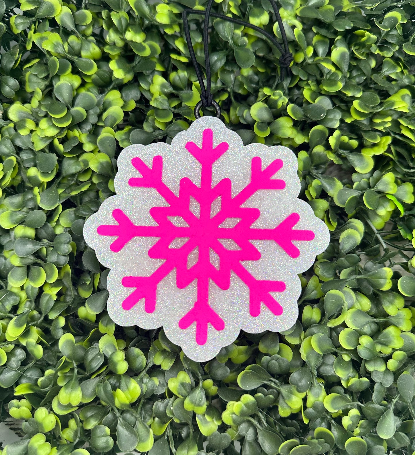 Snowflake Car Freshie