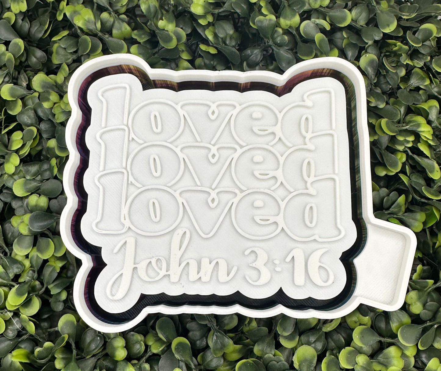 Loved- John 3:16 Silicone Mold