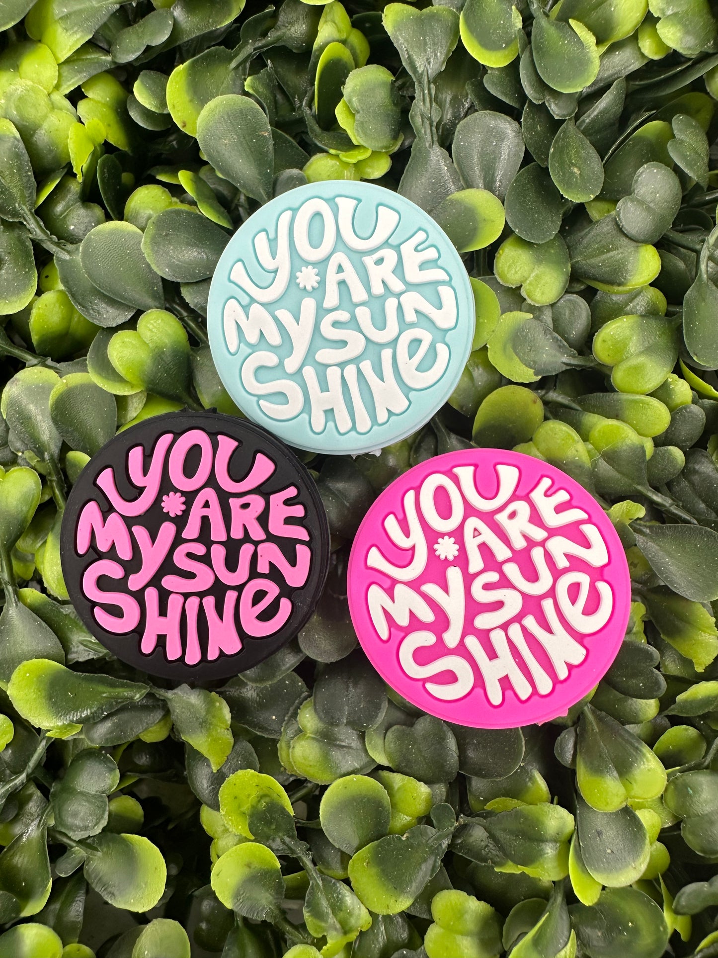 You Are My Sunshine Silicone Focal Bead