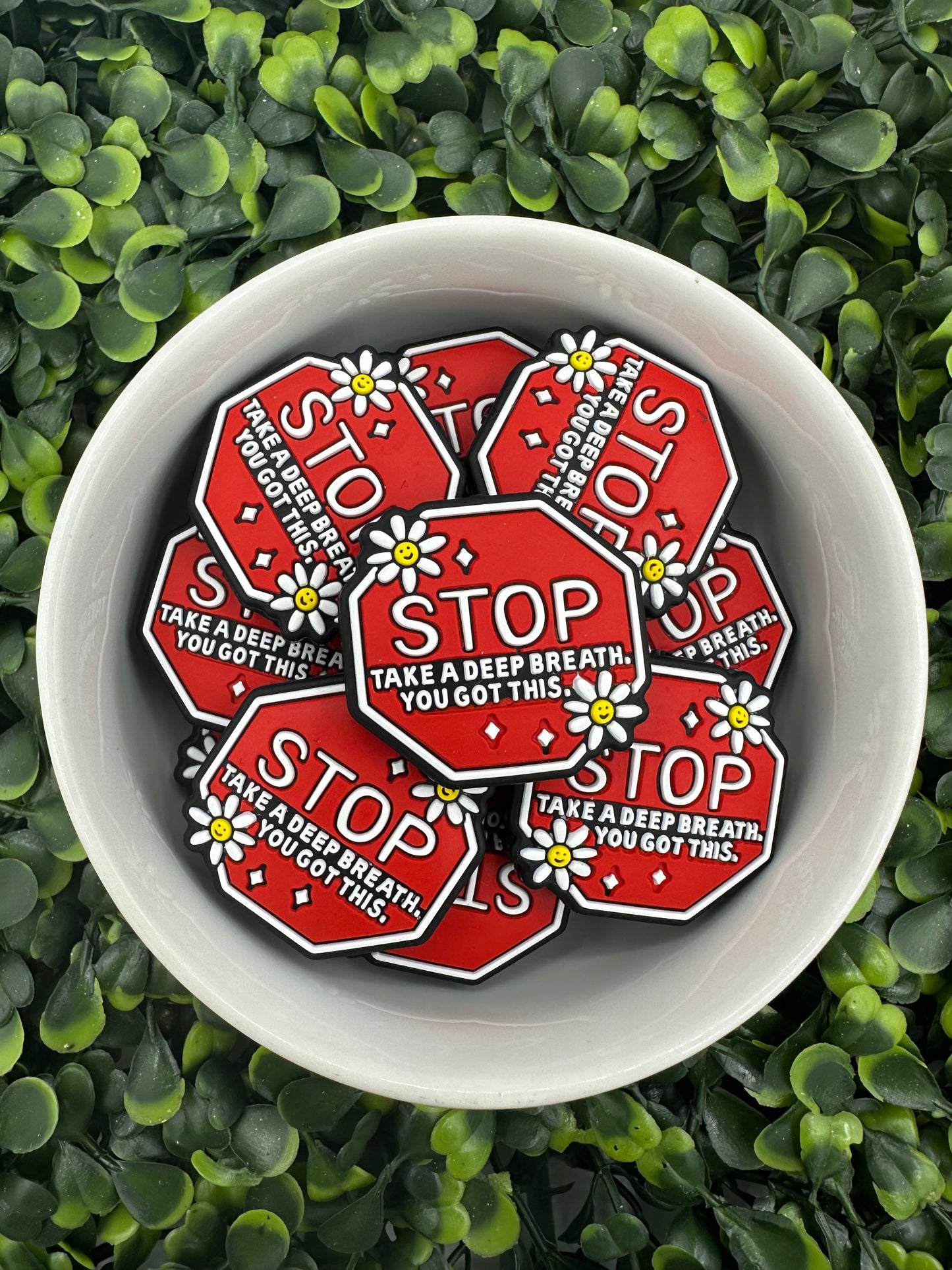 STOP You Got This Silicone Focal Bead