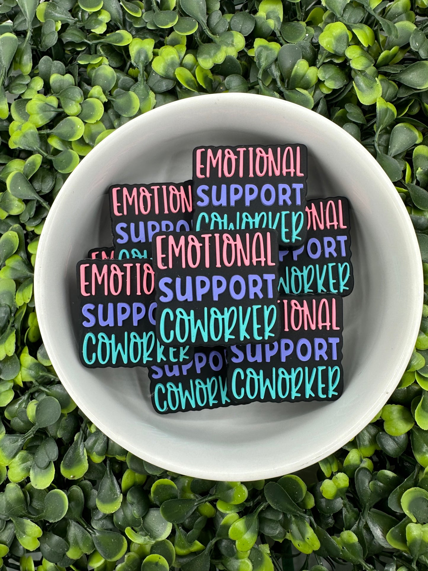 Emotional Support Coworker Silicone Focal Bead