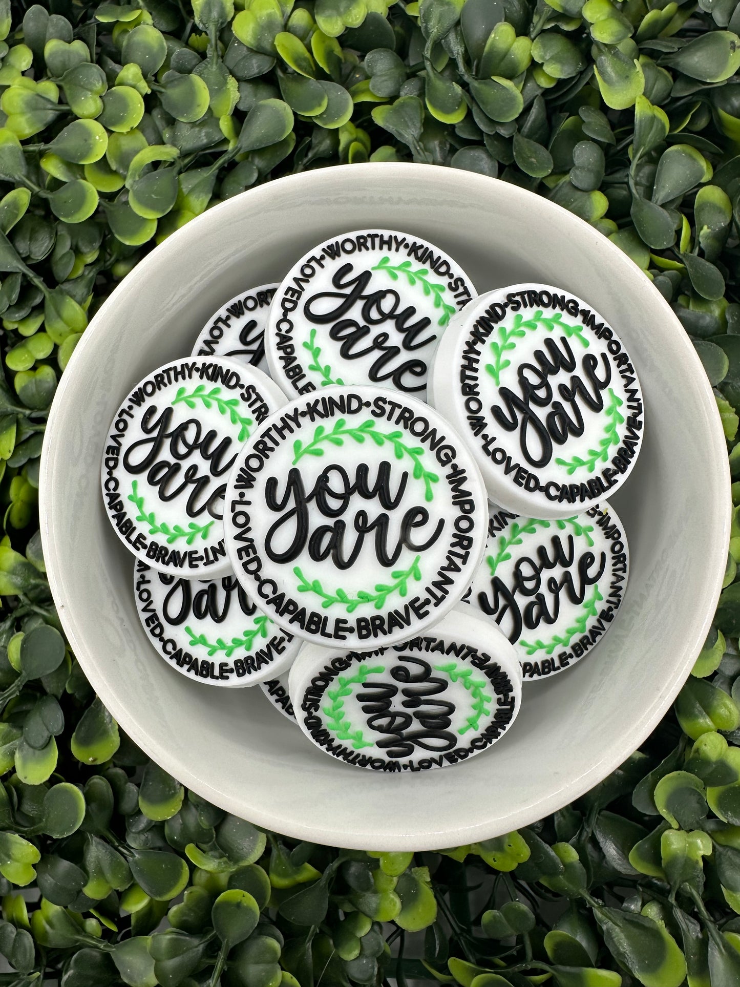 You Are: Silicone Focal Bead