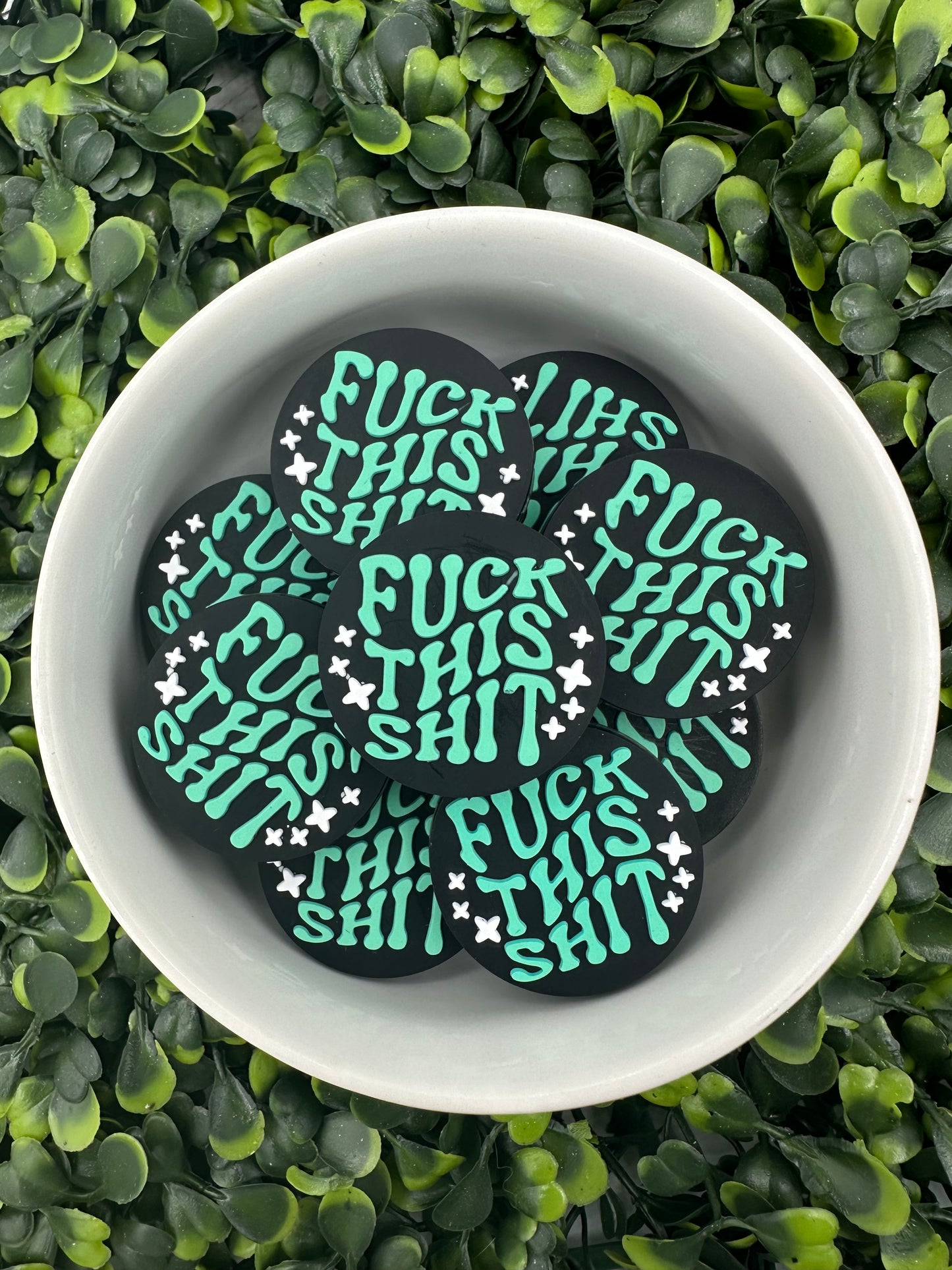 F This Sh*t Silicone Focal Bead