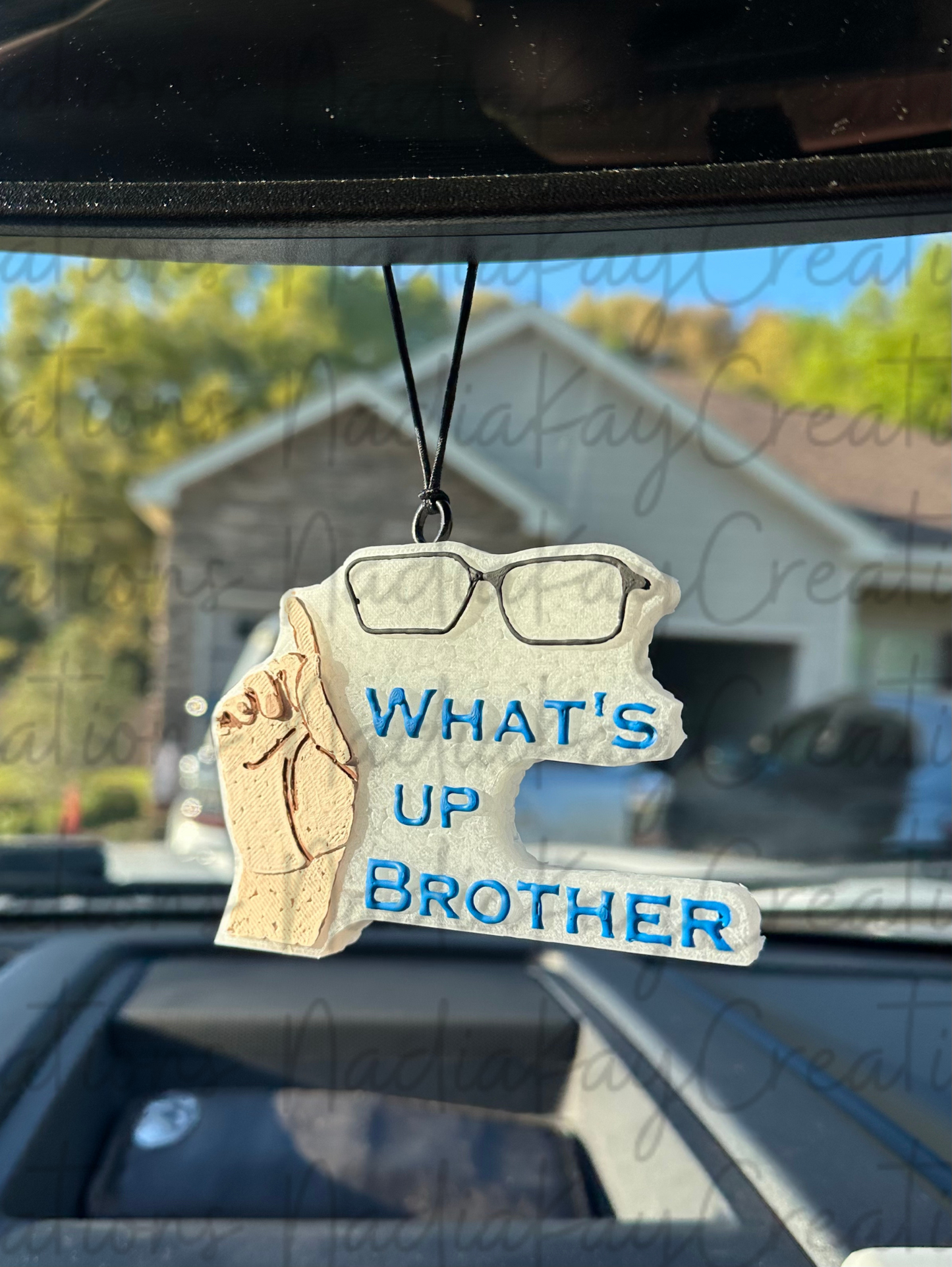 What’s Up Brother Car Freshie
