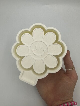 Smiley Daisy Silicone Mold