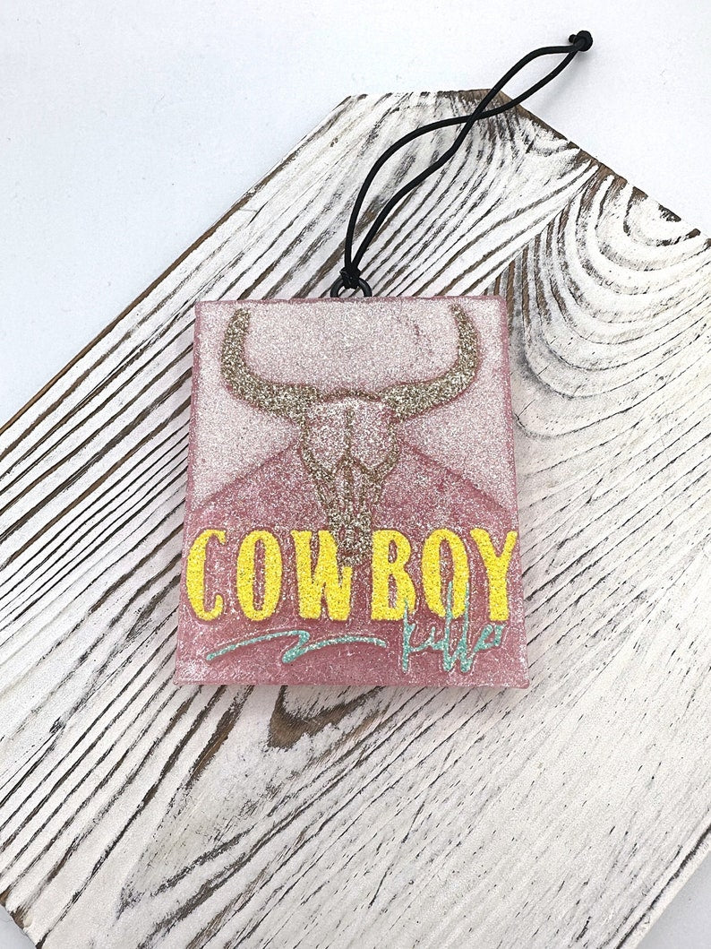 Cowboy Car Freshie