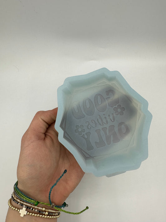 Good Vibes Only Silicone Mold