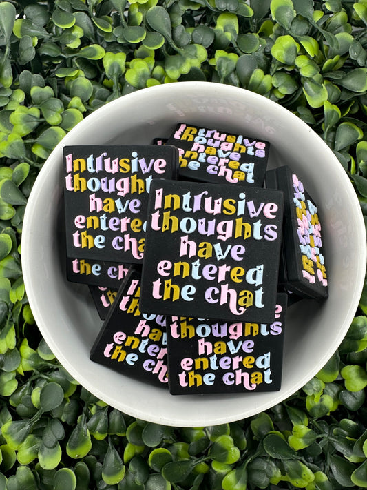 Intrusive Thoughts Silicone Focal Bead