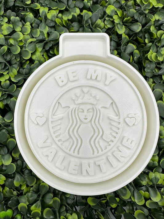 Be My Valentine Starbs Silicone Mold