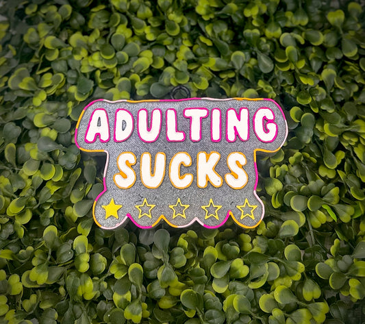 Adulting Sucks Car Freshie