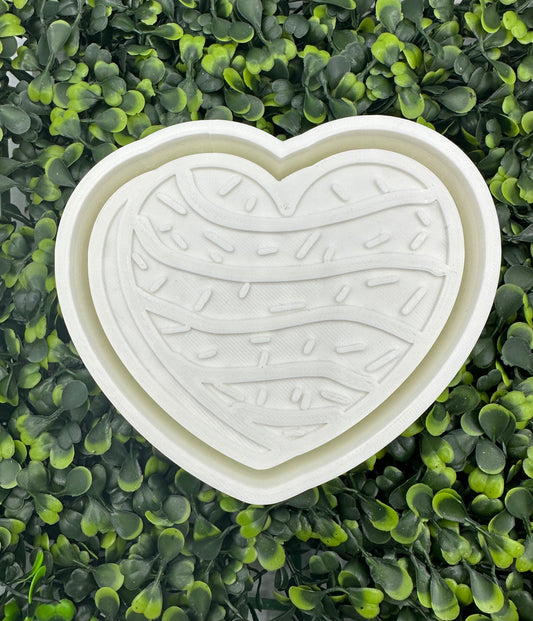 Heart Cake Silicone Mold