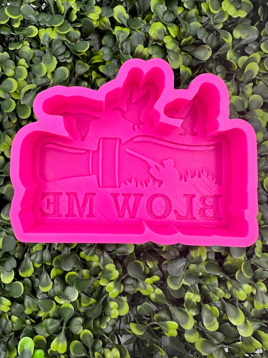 Blow Me Duck Hunting Silicone Mold