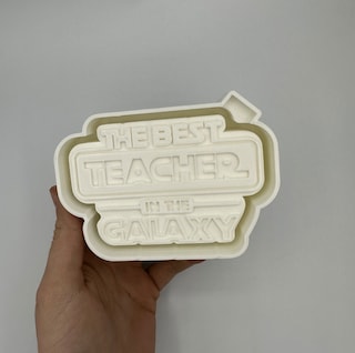 The Best Teacher In The Galaxy Silicone Mold