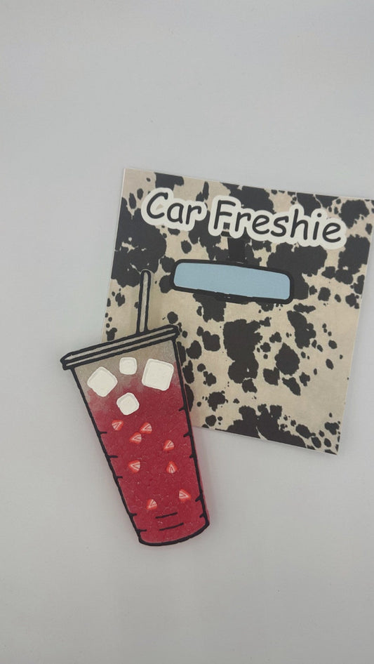 Strawberry Tea Car Freshie