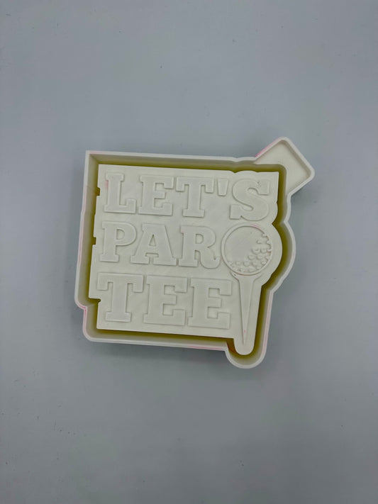 Let's Par Tee Silicone Mold