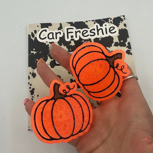 Pumpkin Vent Clip Car Freshie